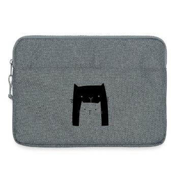 Cats chat famille cadeau maman enfant - Sacoche pour ordinateur portable 15 pouces - gris chiné - Devant