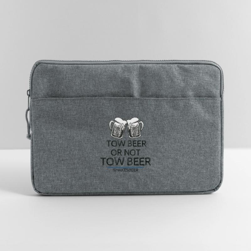 Bier oder nicht Bier Laptoptasche 15"