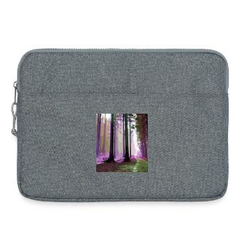 Haunted Cloud Forest - Laptop bag 15" - heather grey - Front