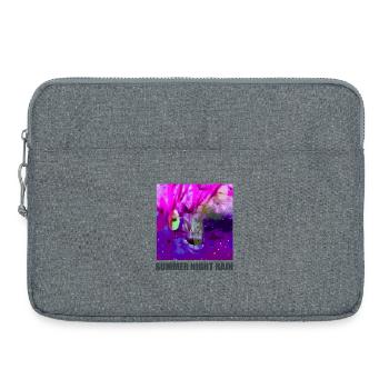 Summer NightRain Abstract - Laptop bag 15" - heather grey - Front