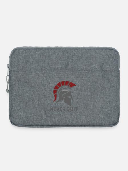 Spartan Fitness Bodybuilding - Laptoptasche 15" - Grau meliert