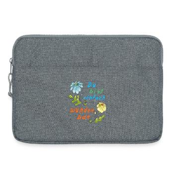 Vous êtes tout simplement merveilleux - Sacoche pour ordinateur portable 15 pouces - gris chiné - Devant