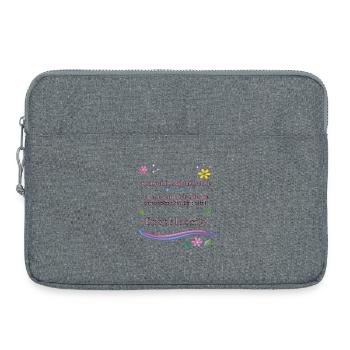 Écolier Première Classe - Sacoche pour ordinateur portable 15 pouces - gris chiné - Devant