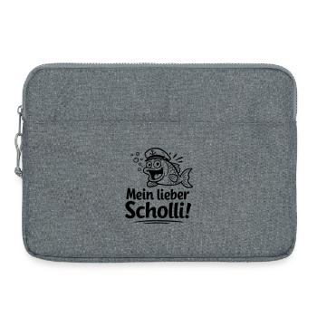 My dear Scholli - Laptop bag 15" - heather grey - Front