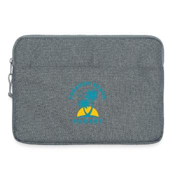 Freedom Beach Phuket Palm Sonnenuntergang - Laptoptasche 15" - Grau meliert - Vorne