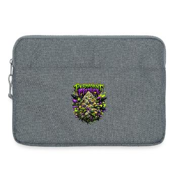 Permanent Marker Graffiti Print - Laptop bag 15" - heather grey - Front