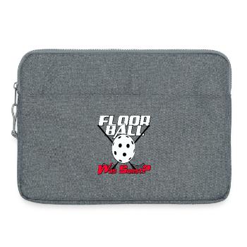 Floorball Was Sonst? - Laptoptasche 15" - Grau meliert - Vorne