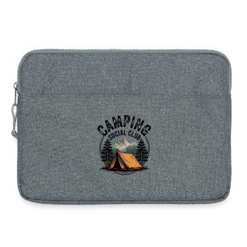 Camping Social Club Montagne - Laptoptasche 15" - Grau meliert - Vorne