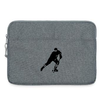 Hockey - Sacoche pour ordinateur portable 15 pouces - gris chiné - Devant