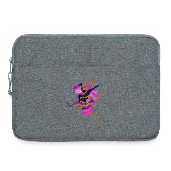 Hip Hop - Laptop bag 15" - heather grey - Front