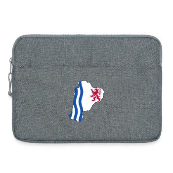 New Aquitaine - Laptop bag 15" - heather grey - Front