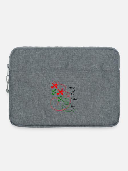 Today is my day - Laptop bag 15" - heather grey