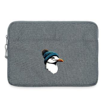 Möwe - Laptoptasche 15" - Grau meliert - Vorne