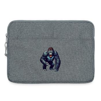 Gorille - Sacoche pour ordinateur portable 15 pouces - gris chiné - Devant