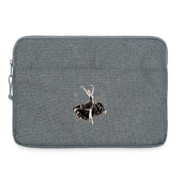 Die Tänzerin des Abends. - Laptoptasche 15" - Grau meliert - Vorne