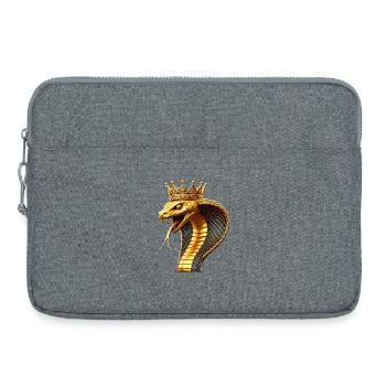 Serpent (03) - Sacoche pour ordinateur portable 15 pouces - gris chiné - Devant
