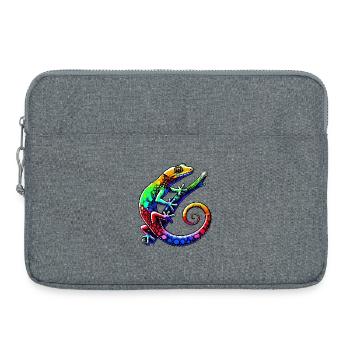 Gecko - Laptoptasche 15" - Grau meliert - Vorne