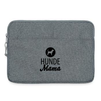 Chiens Maman - Sacoche pour ordinateur portable 15 pouces - gris chiné - Devant