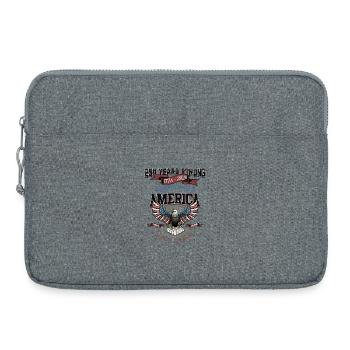 United States 250th Anniversary - Laptop bag 15" - heather grey - Front