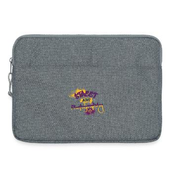 Éclat Spray Art Fotografie - Laptoptasche 15" - Grau meliert - Vorne
