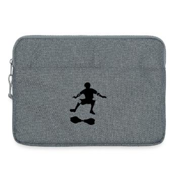 Planche de rue - Sacoche pour ordinateur portable 15 pouces - gris chiné - Devant