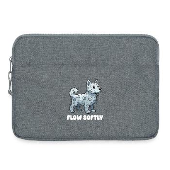 Cloud Dog Flow Douce - Sacoche pour ordinateur portable 15 pouces - gris chiné - Devant