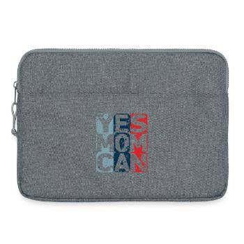 Ja, Mama kann - Laptoptasche 15" - Grau meliert - Vorne