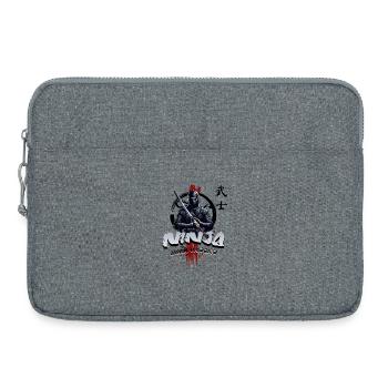 Ninja Japan Krieger  - Laptoptasche 15" - Grau meliert - Vorne