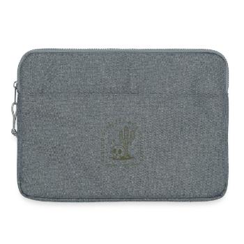 Cactus succulent plant lover funny gardener - Laptop bag 15" - heather grey - Front
