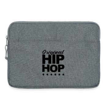 Hip-hop original - Sacoche pour ordinateur portable 15 pouces - gris chiné - Devant