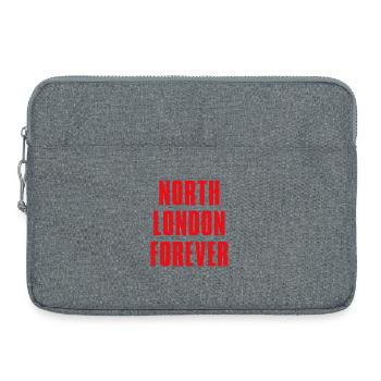 North London pour toujours - Sacoche pour ordinateur portable 15 pouces - gris chiné - Devant
