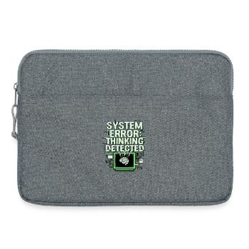System Error - Laptoptasche 15" - Grau meliert - Vorne