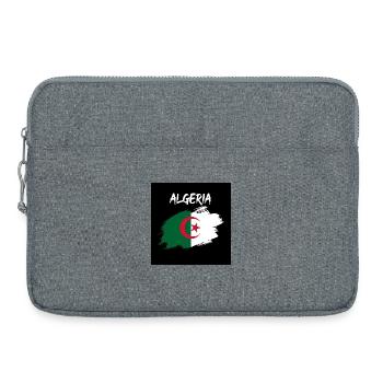 Algeria  - Sacoche pour ordinateur portable 15 pouces - gris chiné - Devant