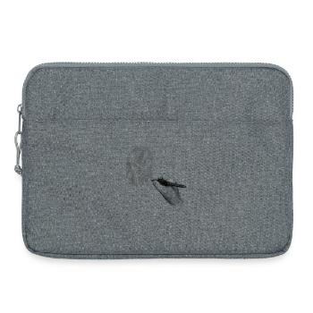 Künstler - Laptoptasche 15" - Grau meliert - Vorne