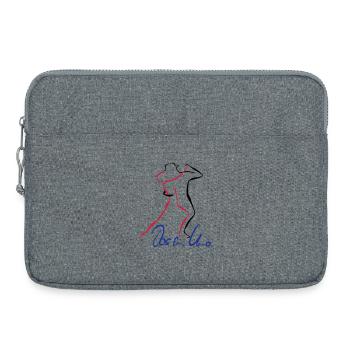 Tango Dos en Uno - Laptoptasche 15" - Grau meliert - Vorne