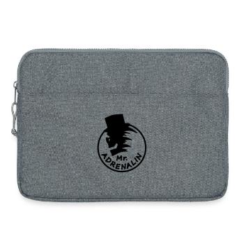 mr_adrenalin_hut_l - Laptop bag 15" - heather grey - Front