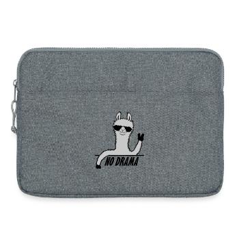 Pas de drame Lama - Sacoche pour ordinateur portable 15 pouces - gris chiné - Devant