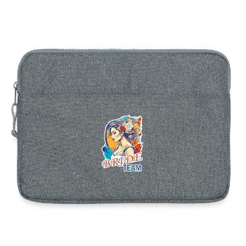 Bride Team - Laptop bag 15" - heather grey - Front