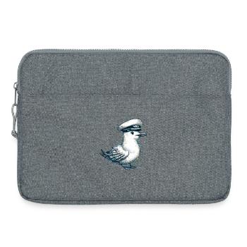 Möwe - Laptoptasche 15" - Grau meliert - Vorne