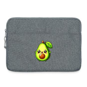 Avocat - Sacoche pour ordinateur portable 15 pouces - gris chiné - Devant