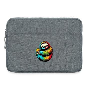 Paresse - Sacoche pour ordinateur portable 15 pouces - gris chiné - Devant