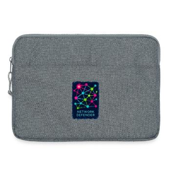 Netzwerk- und Cybersicherheitsverteidiger - Laptoptasche 15" - Grau meliert - Vorne