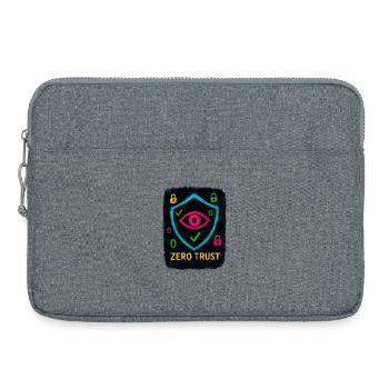 Cybersicherheit: Zero Trust - Laptoptasche 15" - Grau meliert - Vorne