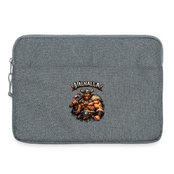 Valhalla Viking Axe Hero - Laptop bag 15" - heather grey - Front