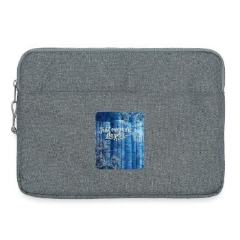 Il ne reste qu’un chapitre - Sacoche pour ordinateur portable 15 pouces - gris chiné - Devant