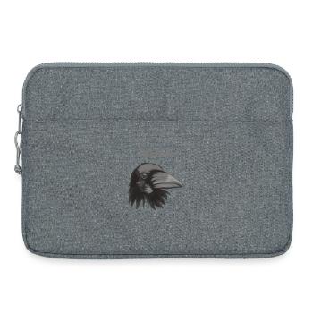 Crow - Laptop bag 15" - heather grey - Front