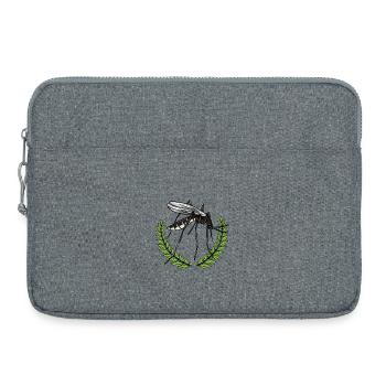 Insects Mosquito Mosquito Winner Laurel Wreath - Laptop bag 15" - heather grey - Front
