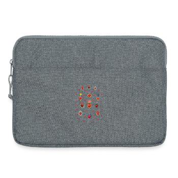 Sacrés Coeurs Mexicains # 1 - Sacoche pour ordinateur portable 15 pouces - gris chiné - Devant