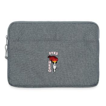 Fougueux Ultras Fans de football Pyro Hero - Sacoche pour ordinateur portable 15 pouces - gris chiné - Devant