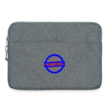 Hambourg Millésime - Sacoche pour ordinateur portable 15 pouces - gris chiné - Devant